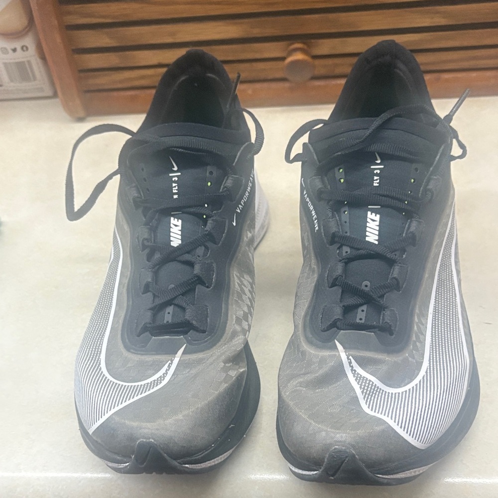 Nike Black and Gray Athletic Sneakers